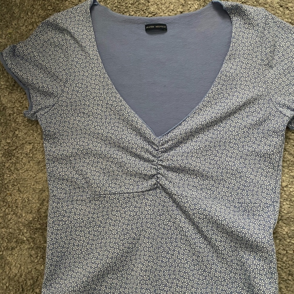 Flower Print Brandy Shirt